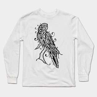 Abstract macaw Long Sleeve T-Shirt